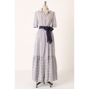 Anthropologie Sine Sand-Skimmer Dress